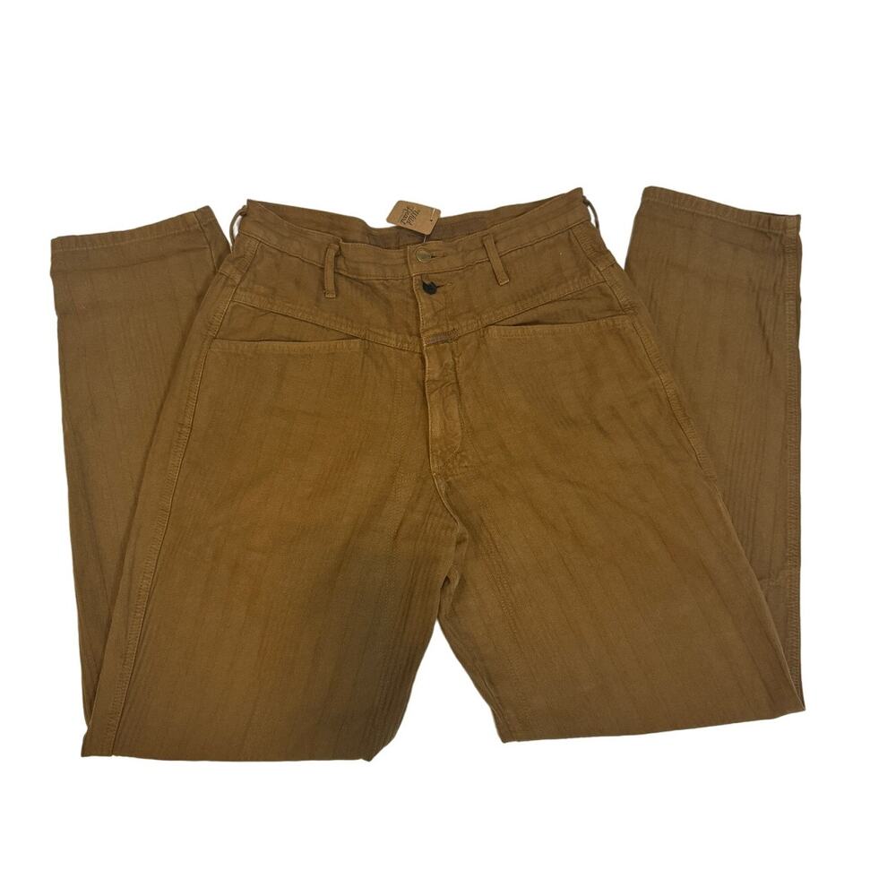 Vintage 80's Marithe Francois Girbaud Tan Tousers